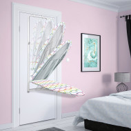 TABLA DE PLANCHAR SUSPENDIDA 33X110CM 3,7kg 7HOUSE