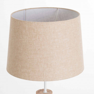 LÁMPARA DE SOBREMESA  58*DN35CM BLANCO SEVEN ON DECO