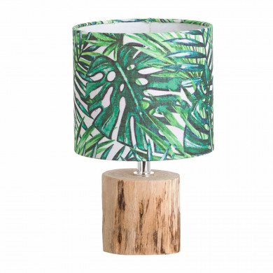 LÁMPARA DE SOBREMESA 27.3*DN16.5CM NEGRO SEVEN ON DECO