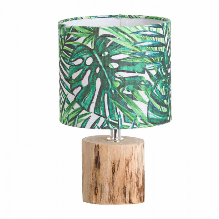 LÁMPARA DE SOBREMESA 27.3*DN16.5CM NEGRO SEVEN ON DECO