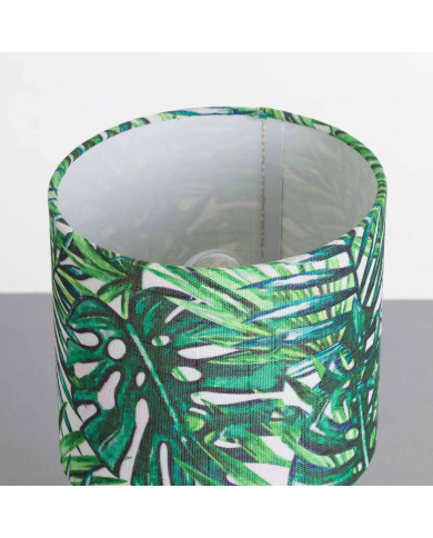 LÁMPARA DE SOBREMESA 27.3*DN16.5CM NEGRO SEVEN ON DECO