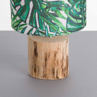 LÁMPARA DE SOBREMESA 27.3*DN16.5CM NEGRO SEVEN ON DECO