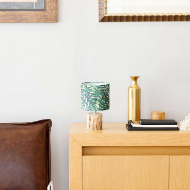 LÁMPARA DE SOBREMESA 27.3*DN16.5CM NEGRO SEVEN ON DECO