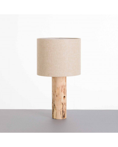 LÁMPARA DE SOBREMESA 55.5*DN30 CM NEGRO SEVEN ON DECO