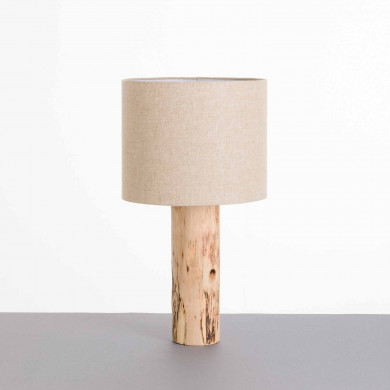 LÁMPARA DE SOBREMESA 55.5*DN30 CM NEGRO SEVEN ON DECO