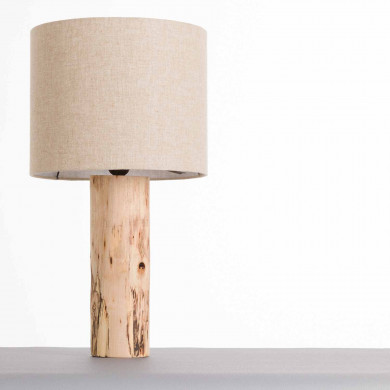 LÁMPARA DE SOBREMESA 55.5*DN30 CM NEGRO SEVEN ON DECO