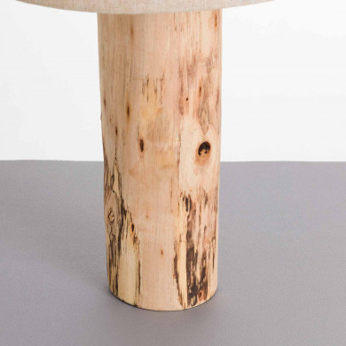 LÁMPARA DE SOBREMESA 55.5*DN30 CM NEGRO SEVEN ON DECO