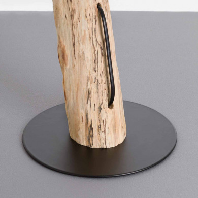 LÁMPARA DE SOBREMESA 36.7*20.5CM NEGRO SEVEN ON DECO