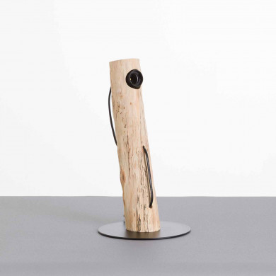 LÁMPARA DE SOBREMESA 36.7*20.5CM NEGRO SEVEN ON DECO