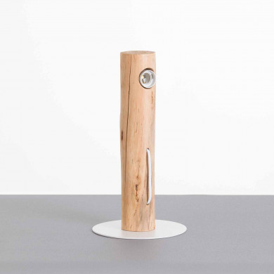 LÁMPARA DE SOBREMESA 38 CM BLANCO SEVEN ON DECO