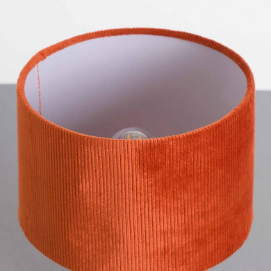 LÁMPARA DE SOBREMESA 22*DN18CM BLANCO SEVEN ON DECO