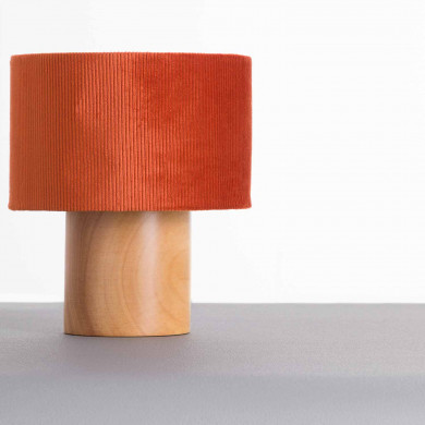 LÁMPARA DE SOBREMESA 22*DN18CM BLANCO SEVEN ON DECO