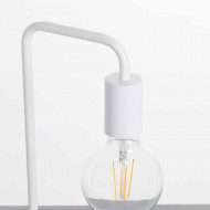 LÁMPARA DE SOBREMESA 43CM BLANCO SEVEN ON DECO