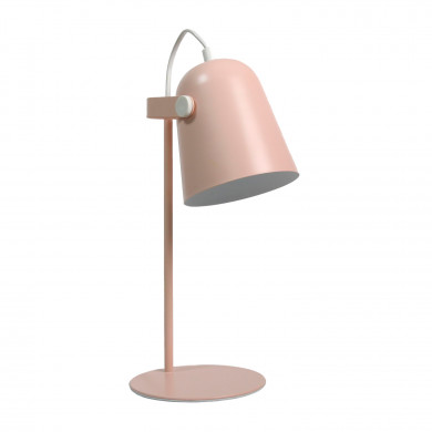 LAMPARA METALIZADA ROSA 34.5CM SEVEN ON DECO