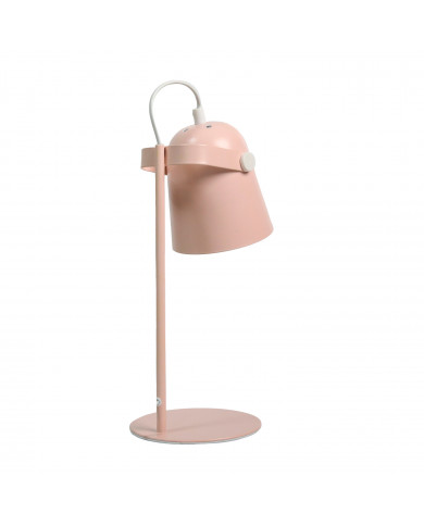 LAMPARA METALIZADA ROSA 34.5CM SEVEN ON DECO