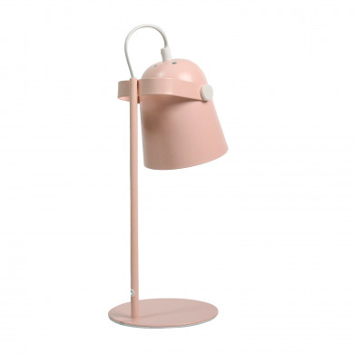 LAMPARA METALIZADA ROSA 34.5CM SEVEN ON DECO