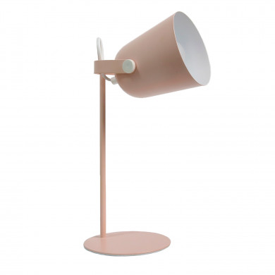 LAMPARA METALIZADA ROSA 34.5CM SEVEN ON DECO