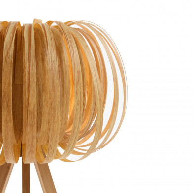 LAMPARA DE MESA KUSUMA CREMA 33X33X52CM SEVEN ON DECO