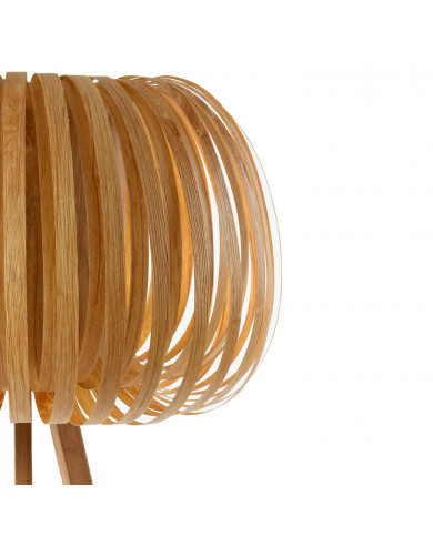 LAMPARA DE PIE KUSUMA CREMA 62X62X150CM SEVEN ON DECO