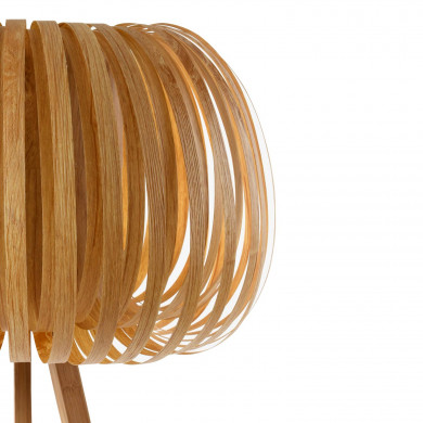 LAMPARA DE PIE KUSUMA CREMA 62X62X150CM SEVEN ON DECO