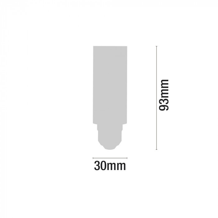 LED SMD PANOCHA MINI 5W (40W) 470lm E27 270º 3000K 25000H 7hSevenOn BL.1