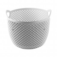 CESTA DISEÑO GOTAS COLORES SURTIDOS (18,5x13,5x6,5cm) 1,1L