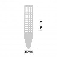 BOMBILLA LED DOWNLIGHT ALUMINIO E27 16W (100W) 1521LM 4000K 15000H 7hSevenOn BL.1
