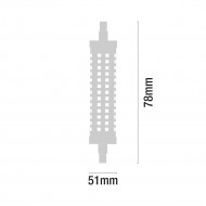 LED SMD 5,5W (50W) 550lm R7S - 78mm 25000H 4000K 200º 7HSevenOn Bl.1