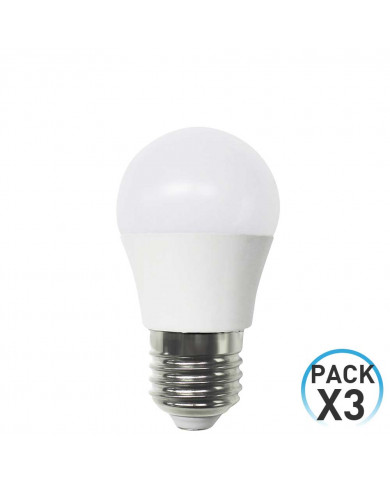 BOMBILLA LED ESFERICA G45 E27 6W (40W) 470LM 3000K 15000H 7hSevenOn BL.3
