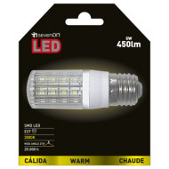 LED SMD PANOCHA MINI 5W (40W) 450lm E27 270º 3000K 25000H 7hSevenOn BL.1