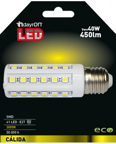 SMD LED PANOCHA 7W E27 25000H 3000K 7HSevenOn BL.1 SMD LED PANOCHA 7W E27 25000H 3000K 7HSevenOn BL.1