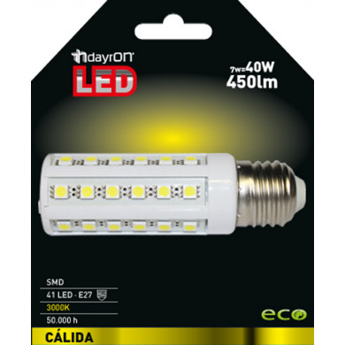 SMD LED PANOCHA 7W E27 25000H 3000K 7HSevenOn BL.1