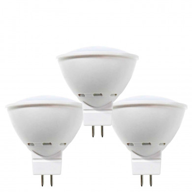 LED SMD SPOTLIGHT PLASTICO 3,5W (25W) 240lm GU5.3 120º 3000K 15000H 7hSevenOn BL.3