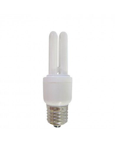 BOMBILLA CFL 2U MINI T3 E27 11W 528LM 2700K 6000H 1Primer Leader CJ.1

