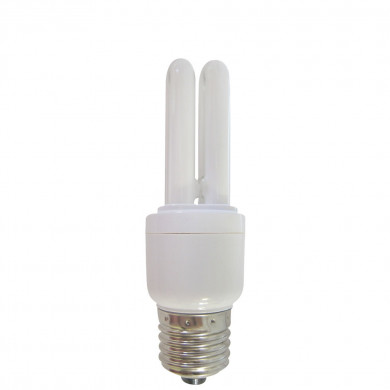 BOMBILLA CFL 2U MINI T3 E27 11W 528LM 2700K 6000H 1Primer Leader CJ.1
