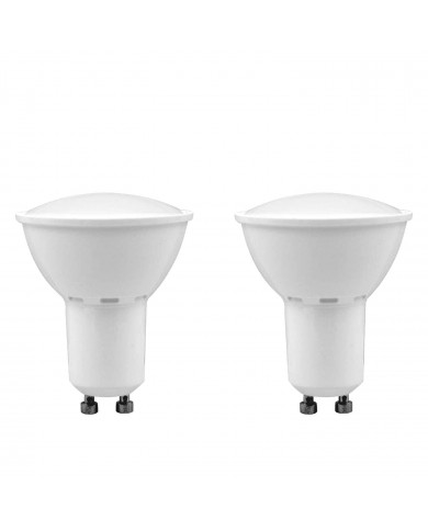 LED SMD SPOTLIGHT PLAST 3,5W(25W) 240lm GU10 120º 3000K 15000H 1PRIMER LOW COST BL.2