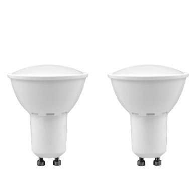 LED SMD SPOTLIGHT PLAST 3,5W(25W) 240lm GU10 120º 3000K 15000H 1PRIMER LOW COST BL.2