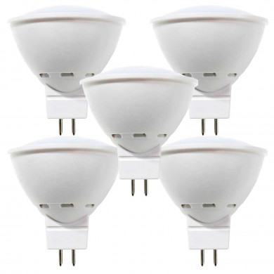 BOMBILLA LED SPOTLIGHT MR16 12V GU5.3 6W (50W) 540LM 3000K 15000H 1Primer Leader BL.5
