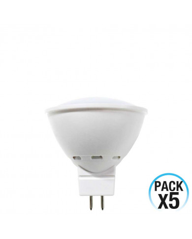BOMBILLA LED SPOTLIGHT MR16 12V GU5.3 6W (50W) 540LM 3000K 15000H 1Primer Leader BL.5
