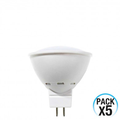 BOMBILLA LED SPOTLIGHT MR16 12V GU5.3 6W (50W) 540LM 3000K 15000H 1Primer Leader BL.5
