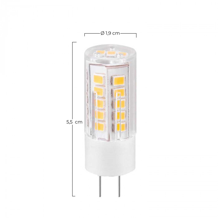 LED SMD CERAMICA 3W (25W) 249lm G4 270º 3000K 25000H 7hSevenOn BL1
