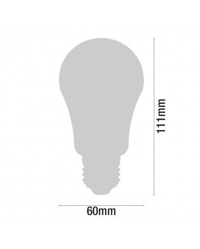 LED SMD ESTANDAR 5W (25W) 220lm ANTIMOSQUITOS E27 230º 3000K 25000H 7HsevenON BL.1