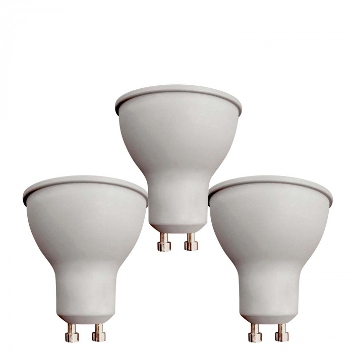 BOMBILLA LED SPOTLIGHT MR16 12V GU5.3 6W (50W) 540LM 3000K 15000H 1Primer Leader BL.3
