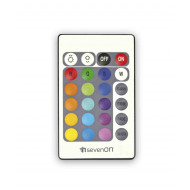 BOMBILLA LED ESTANDAR A60 RGB E27 CON MANDO 9W (60W) 806LM 25000H 7hSevenOn BL.1
