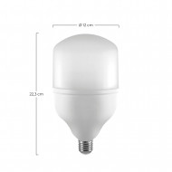 BOMBILLA LED CILINDRO ALTA POTENCIA E27 40W (190W) 3400LM 4000K 25000H 7hSevenOn CJ.1
