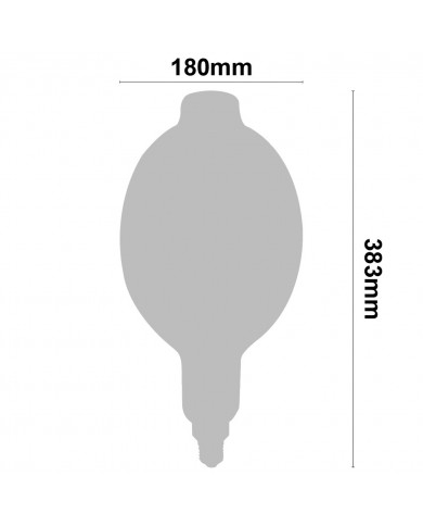 BOMBILLA LED DECORATIVA BT180 REGULABLE ORO E27 8W 500LM 2100K 15000H 7hSevenOn Vintage CJ.1
