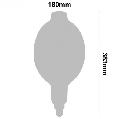 BOMBILLA LED DECORATIVA BT180 REGULABLE ORO E27 8W 500LM 2100K 15000H 7hSevenOn Vintage CJ.1
