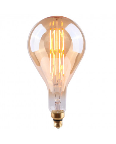 BOMBILLA LED DECORATIVA PS160 REGULABLE ORO E27 8W 500LM 2100K 15000H 7hSevenOn Vintage CJ.1
