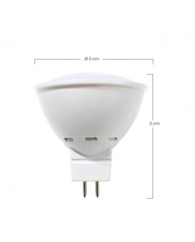 BOMBILLA LED SPOTLIGHT 12V GU5.3 6W (50W) 540LM 4000K 25000H 7hSevenOn Premium CJ.2