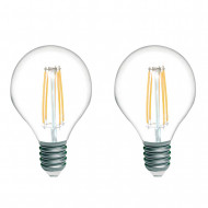 BOMBILLA LED VELA C35 FILAMENTO TRANSPARENTE E14 4W (40W) 470LM 2700K 25000H 7hSevenOn  Premium CJ.2